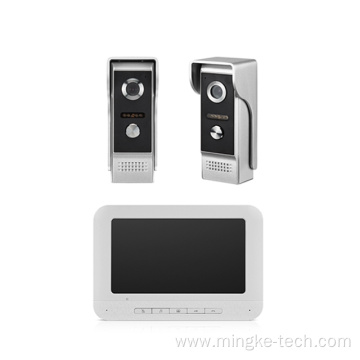 7-inch Screen Monitor Video DoorPhone System Night Vision